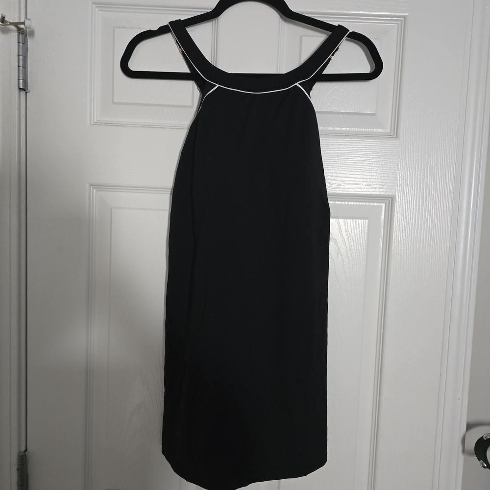 Lands' End Women's Black Swimsuit Dress Size 6 D